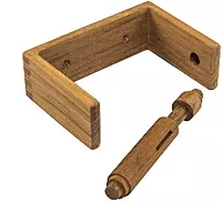 Whitecap 62322 Teak Toilet Tissue Rack
