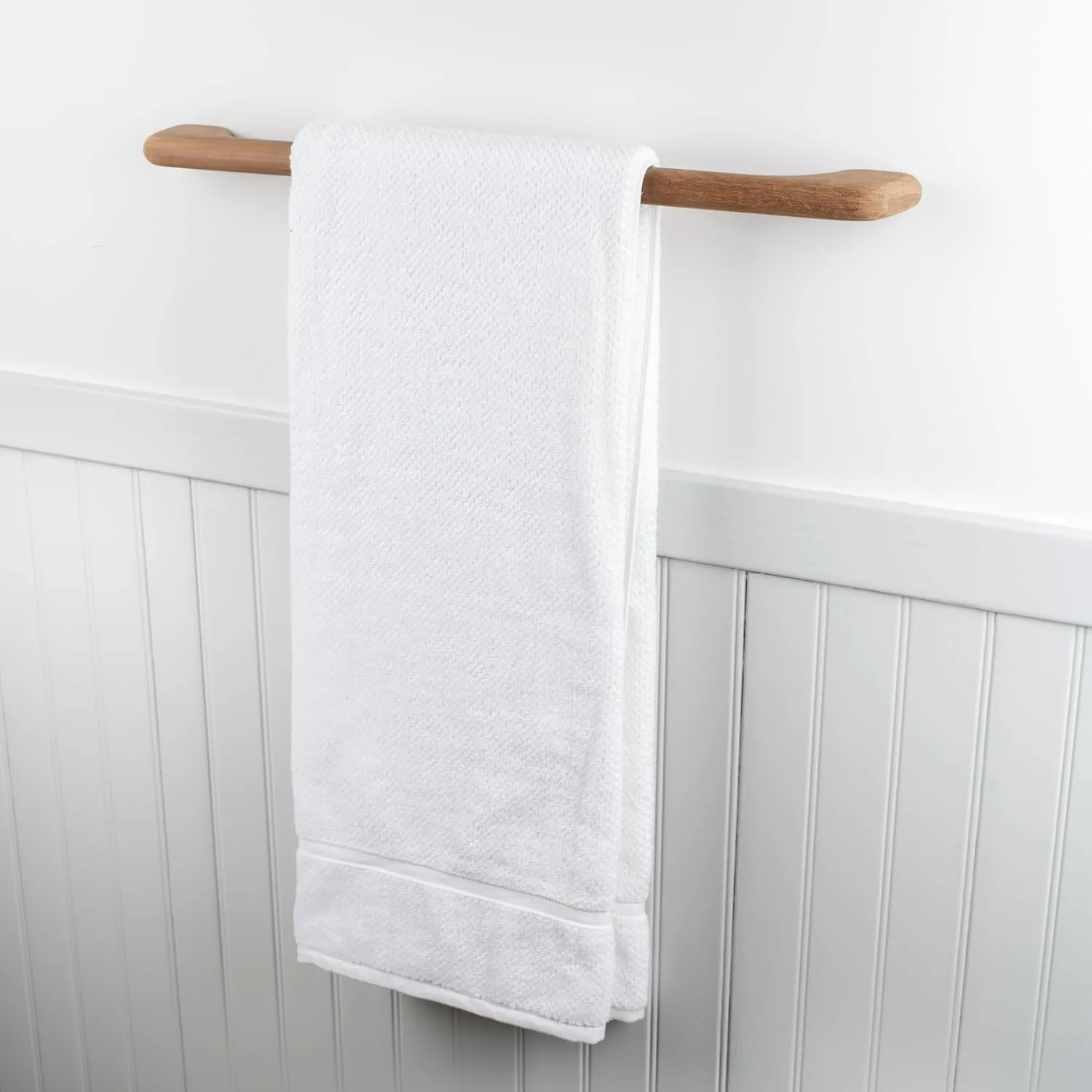 Whitecap 62332 Teak Long Towel-Bar, Beige