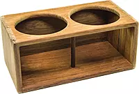 Whitecap Teak Two Insulated Drink Rack
