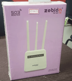 Zebion Wifi Router 503 5g Support