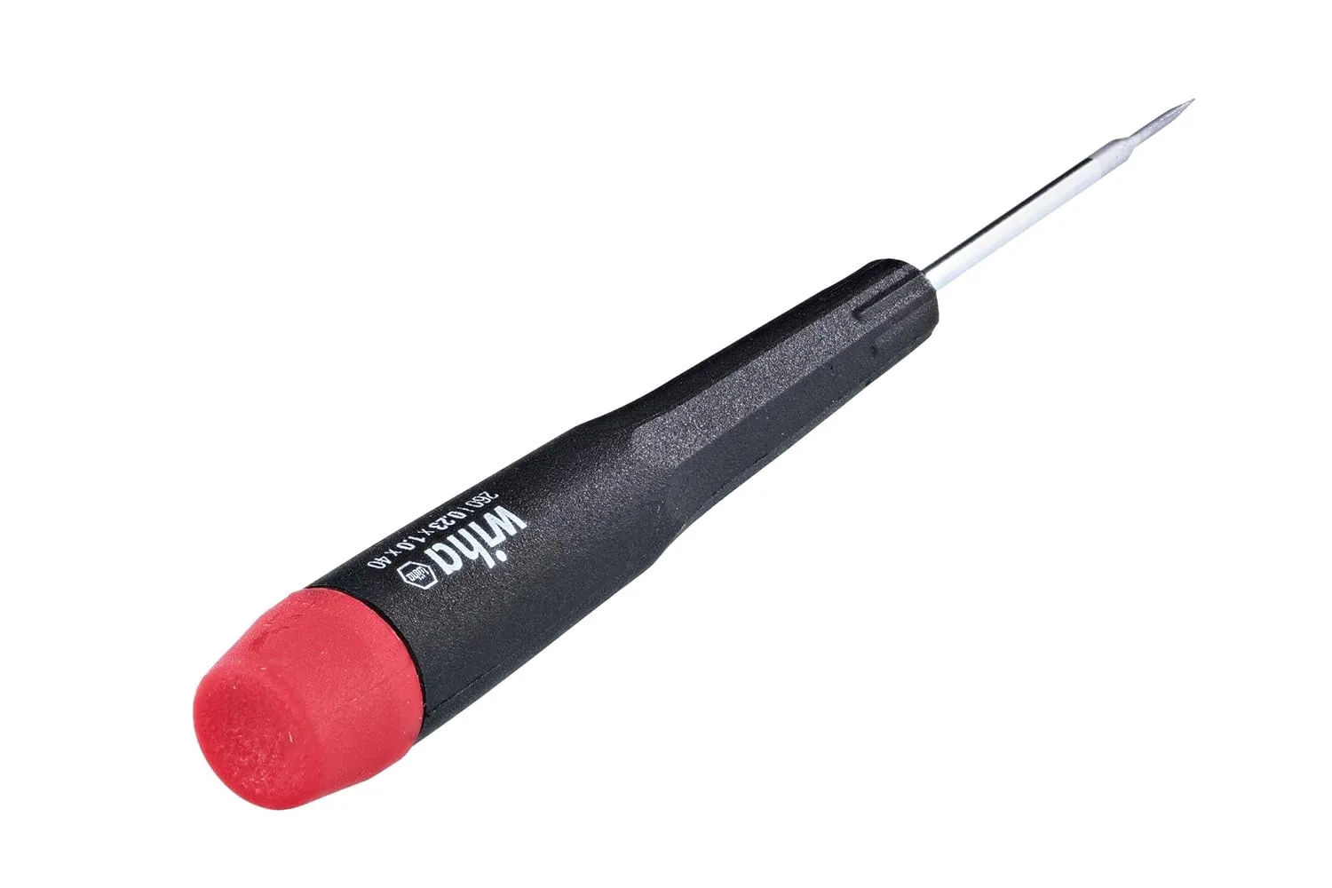 Wiha 26010 Slotted Screwdriver with Precision Handle, 1.0 x 40mm