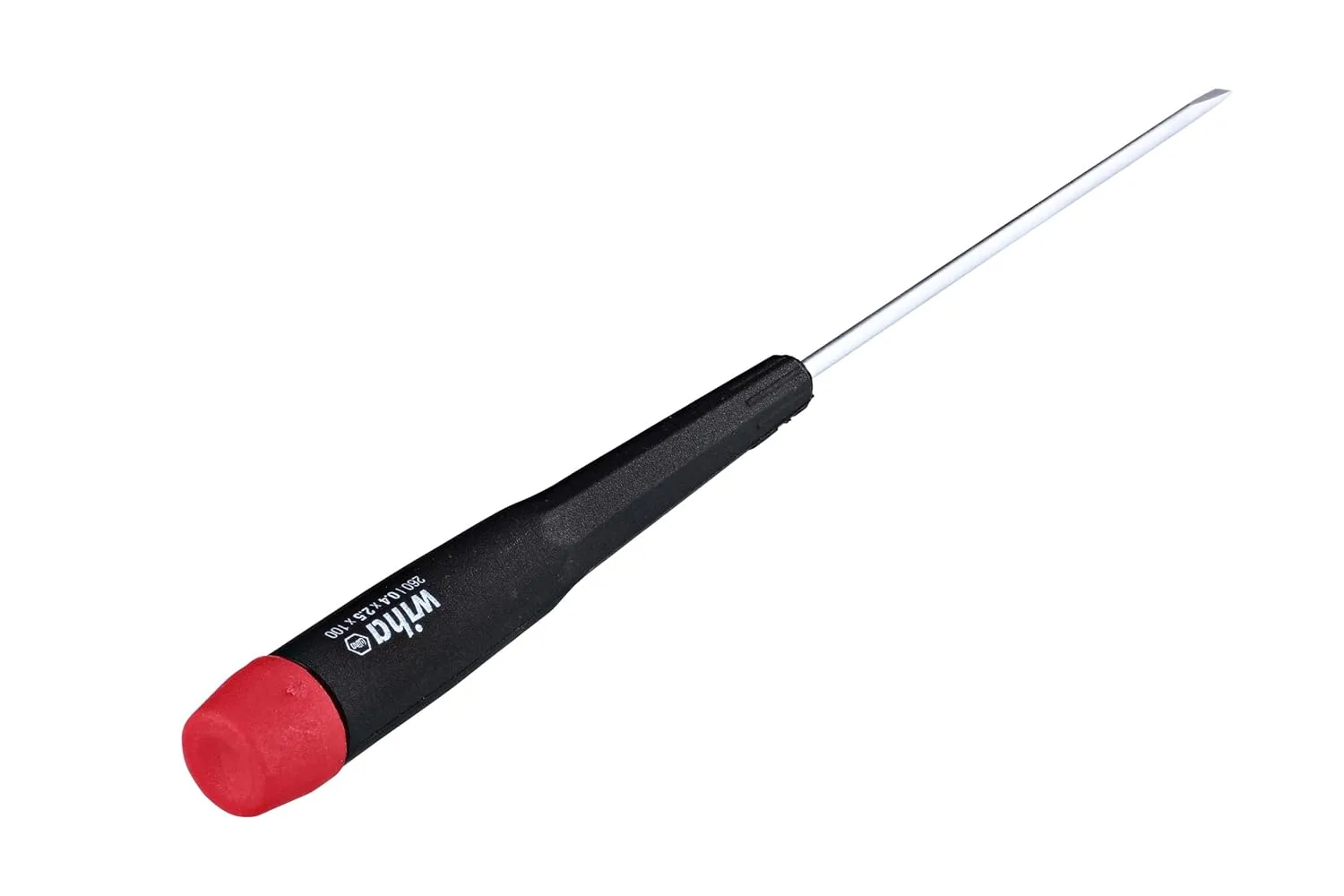 Wiha 26027 Slotted Screwdriver with Precision Handle, 2.5 x 100mm