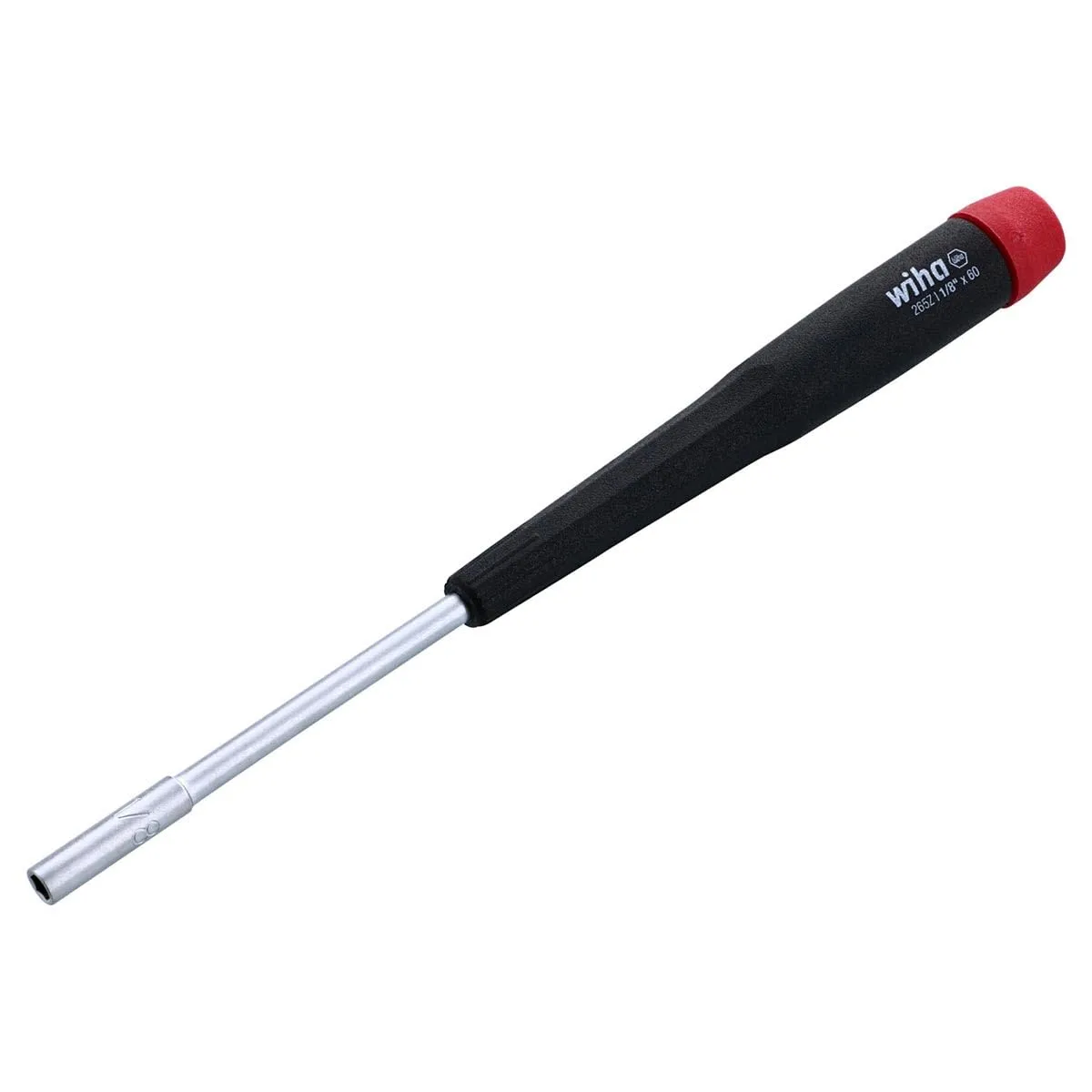 Wiha 26531 Precision Nut Driver, Inch, 1/8 x 60mm