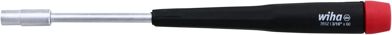 Wiha 26547 Precision Nut Driver, Inch, 3/16 x 60mm