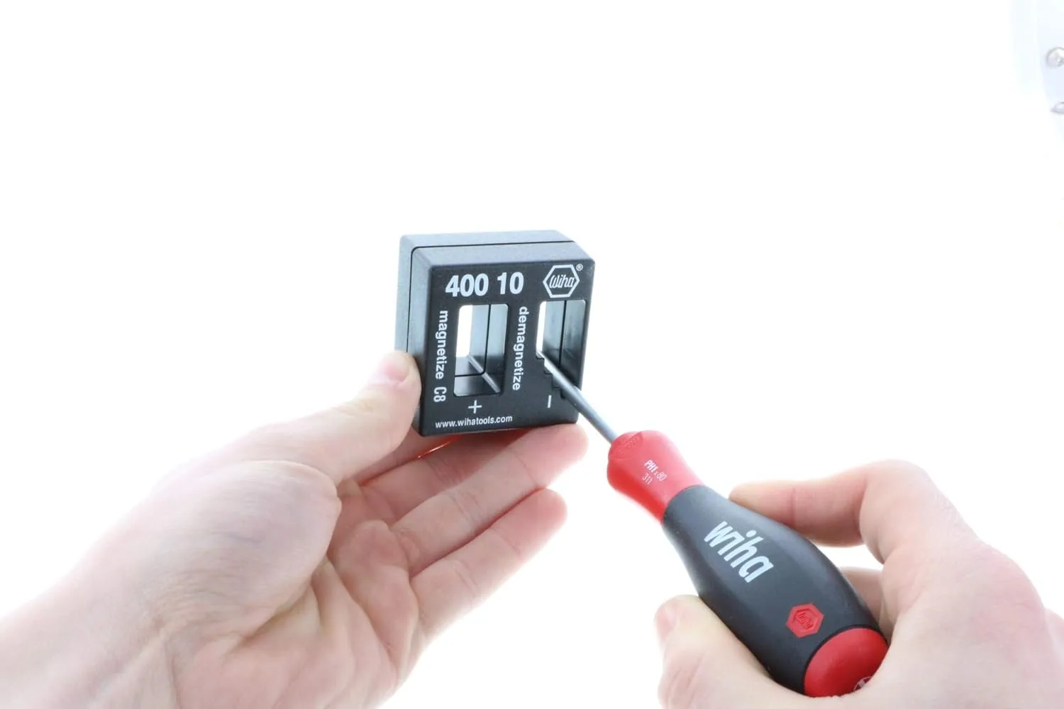 Wiha 40010 | Magnetizer Demagnetizer , Black