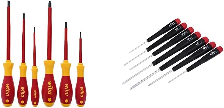 Wiha Insulated 6-Piece Screwdriver Set - Phillips & Slotted