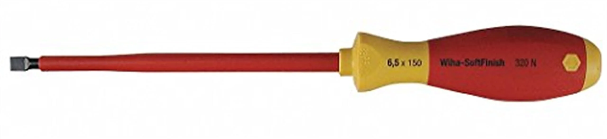 Insulated Slotted 2.5 x 75mm (3/32) Screwdriver