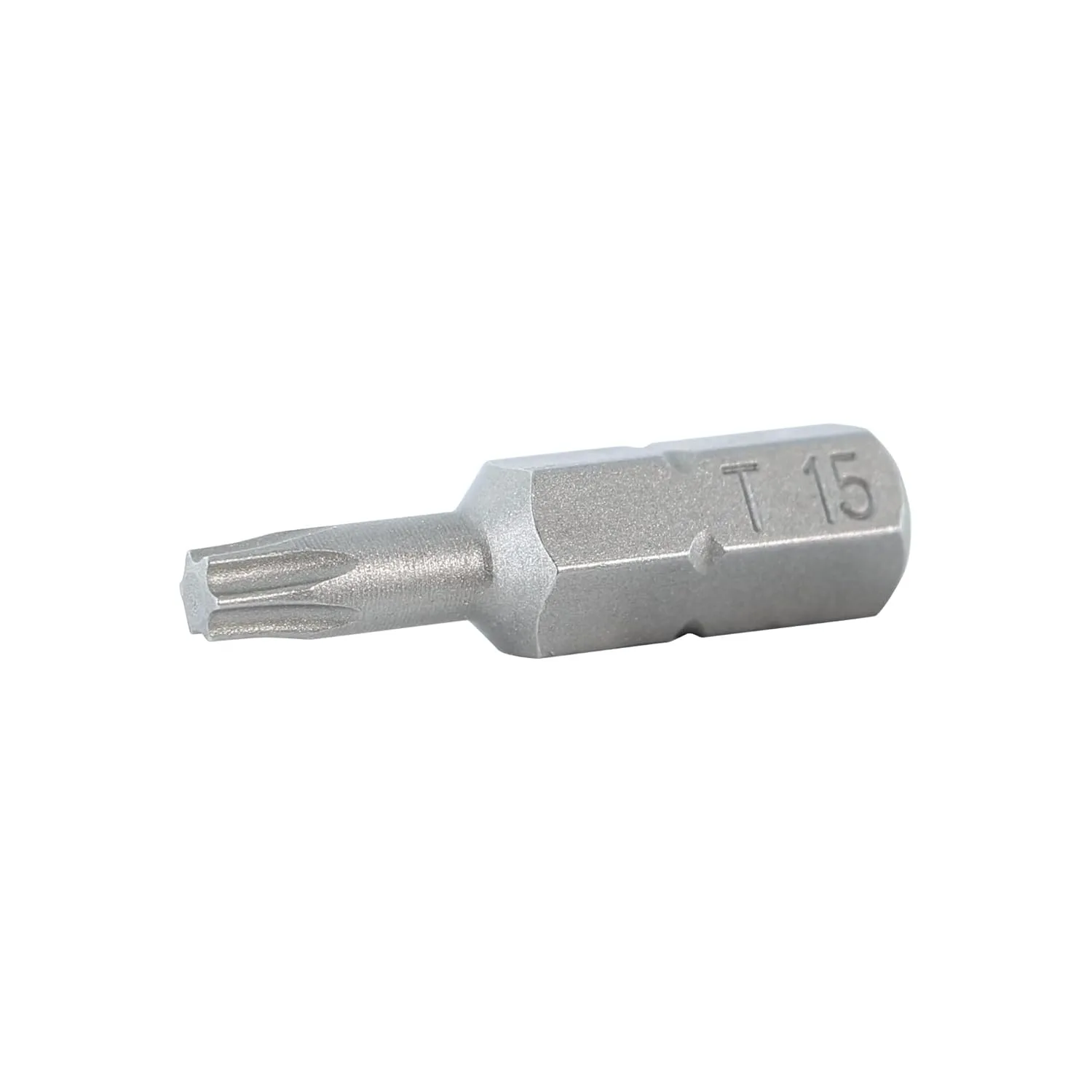 Wiha 71515 Torx Insert Bits, 1/4-Inch Hex Drive, T15 by 25 mm, 10-Pack