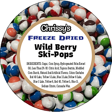 Freeze Dried Wild Berry Ski-Pops