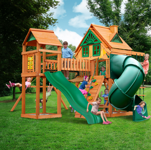 Wilderness Gym w/ Treehouse Add-On