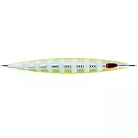 Williamson Kensaki 220 Jig - 6.75" - 7.75oz - UV Chartreuse Glow Zebra