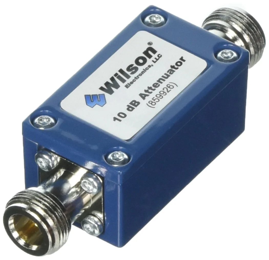 Wilson Electronics 10 dB Attenuator, N-Female (50 Ohm)