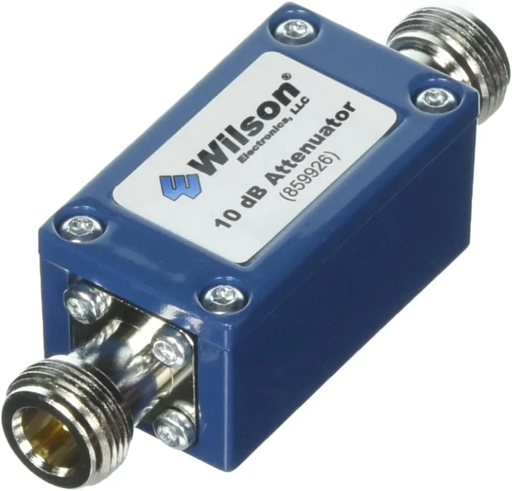Wilson Electronics 10 dB Attenuator, N-Female (50 Ohm)