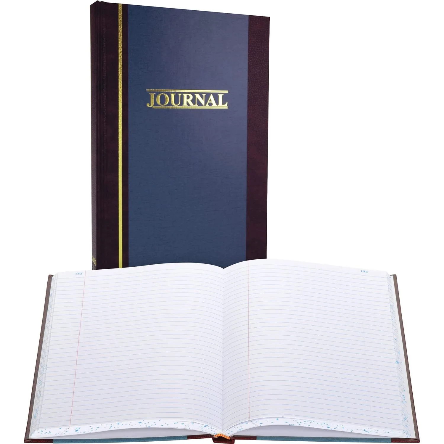 Wilson Jones Record Book 11-3/4 x 7-1/4 Ruled 300 Pages