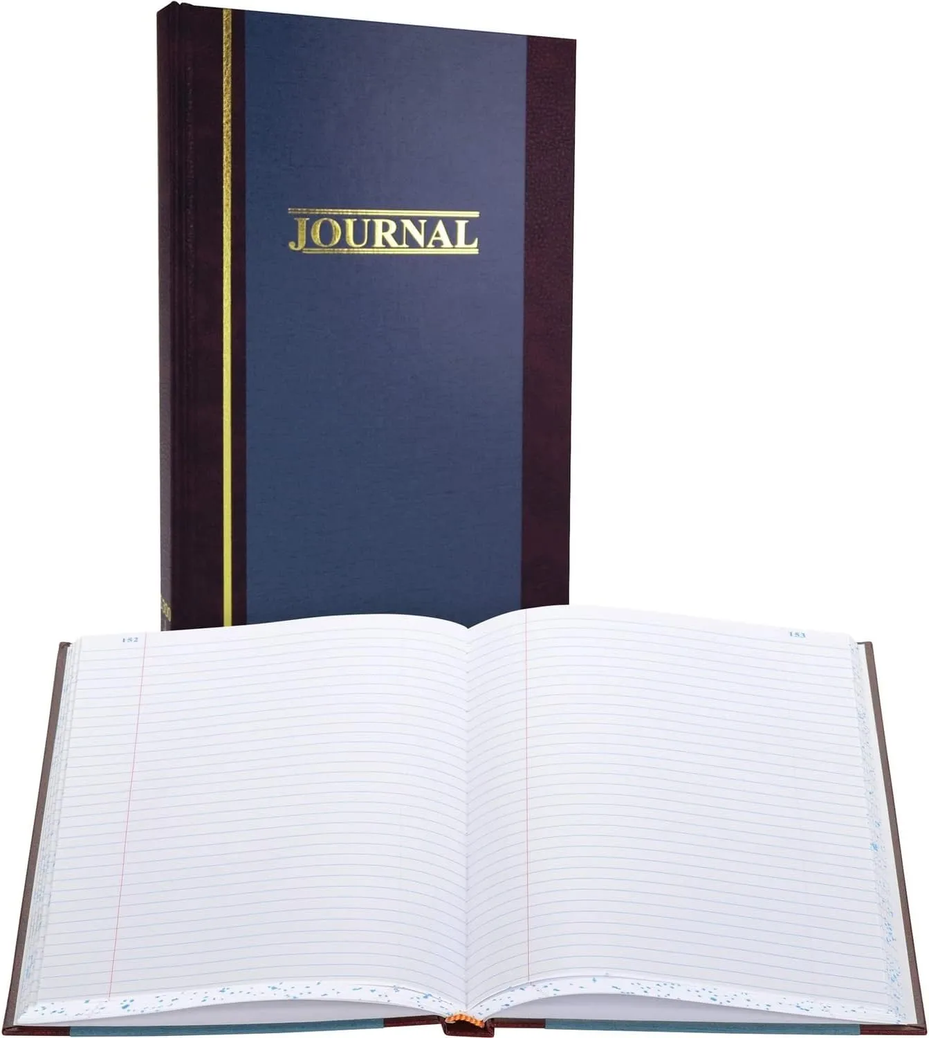Wilson Jones Record Book 11-3/4 x 7-1/4 Ruled 300 Pages