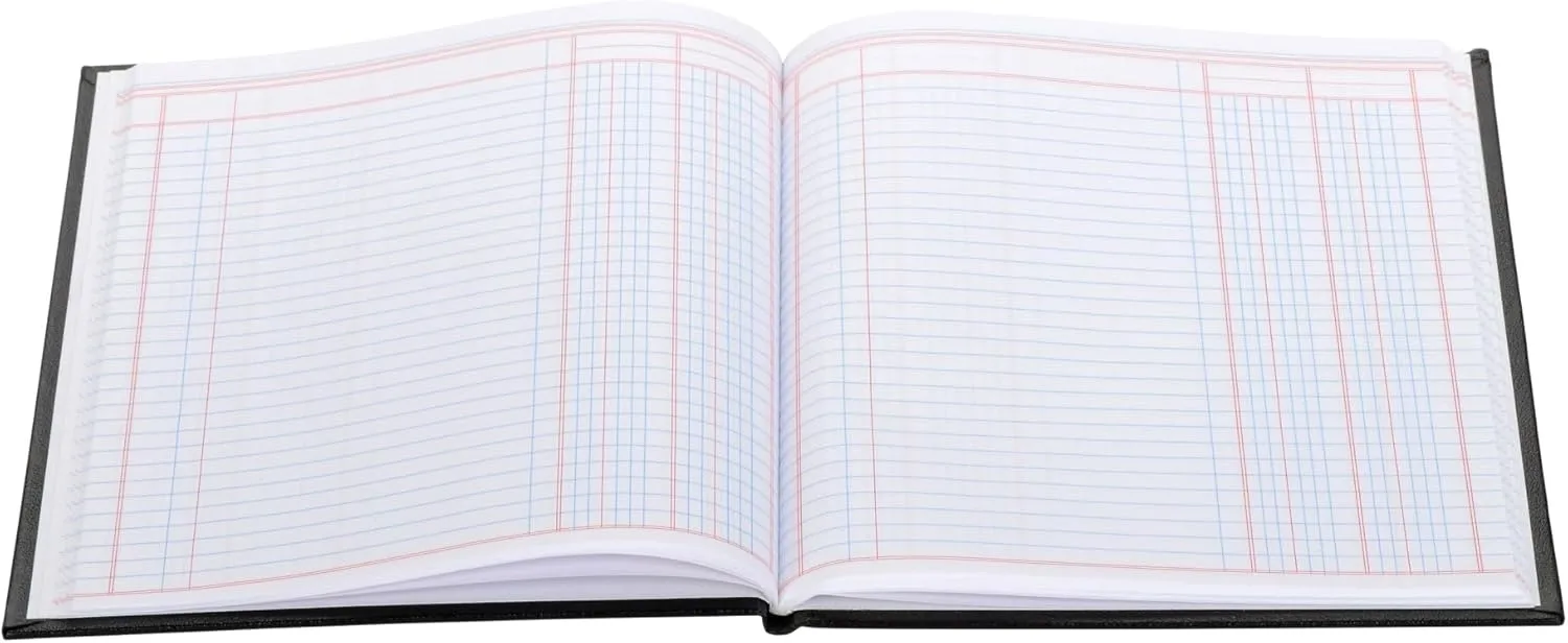 Wilson Jones Hardbound Accounting Journal, 9.25 x 7 Inches, 2 Columns, 80 Pages