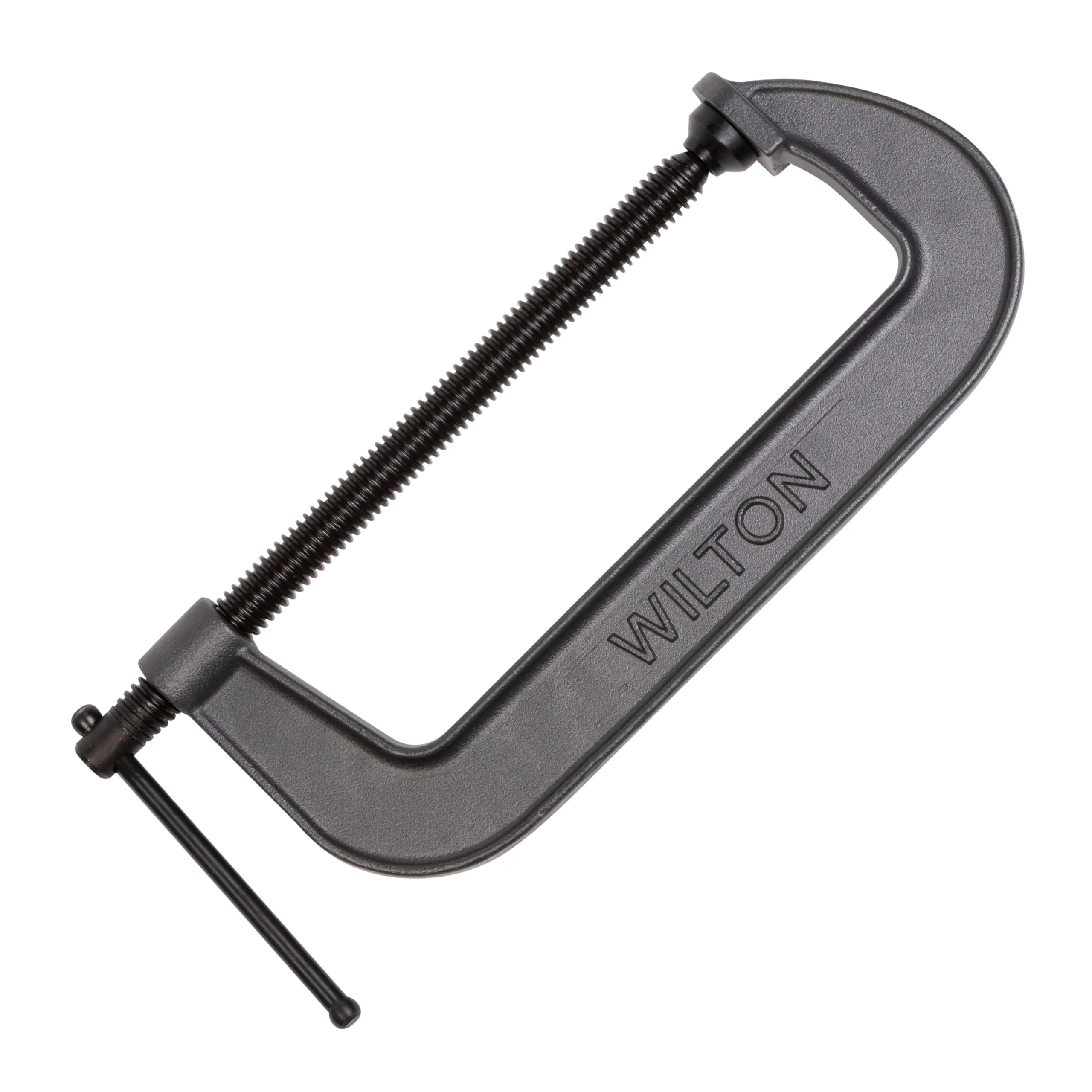 Wilton C-Clamp, 12" Opening, 3-5/8" Throat, 2850 Lbs. Clamping Force (Model 540A-12) 12 in. Pack of 1