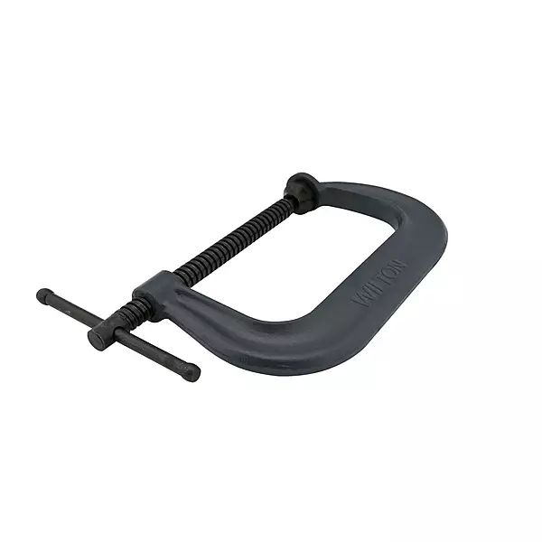 Wilton 14214 C-Clamp, 0"-2", 1/8", Black