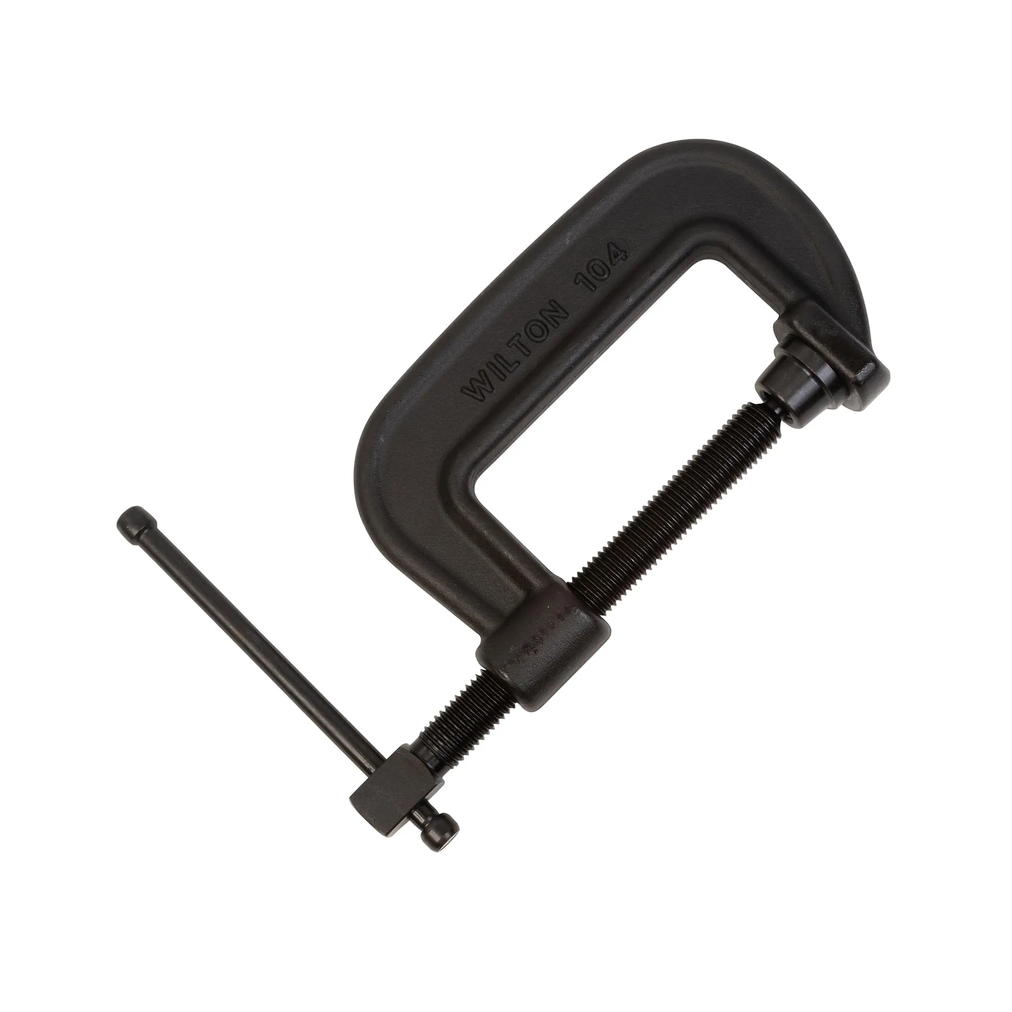 Wilton Brute Force C-Clamp, 3-3/4" Opening, 2-3/8" Throat, 10000 Lbs. Clamping Force (Model 104) 3-3/4 in. Pack of 1