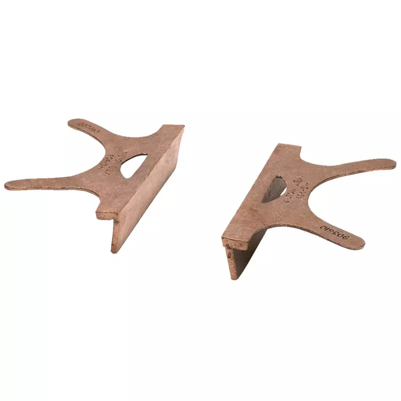 Copper Jaw Caps - 404-3 copper jaw capsf/3" jaw wi
