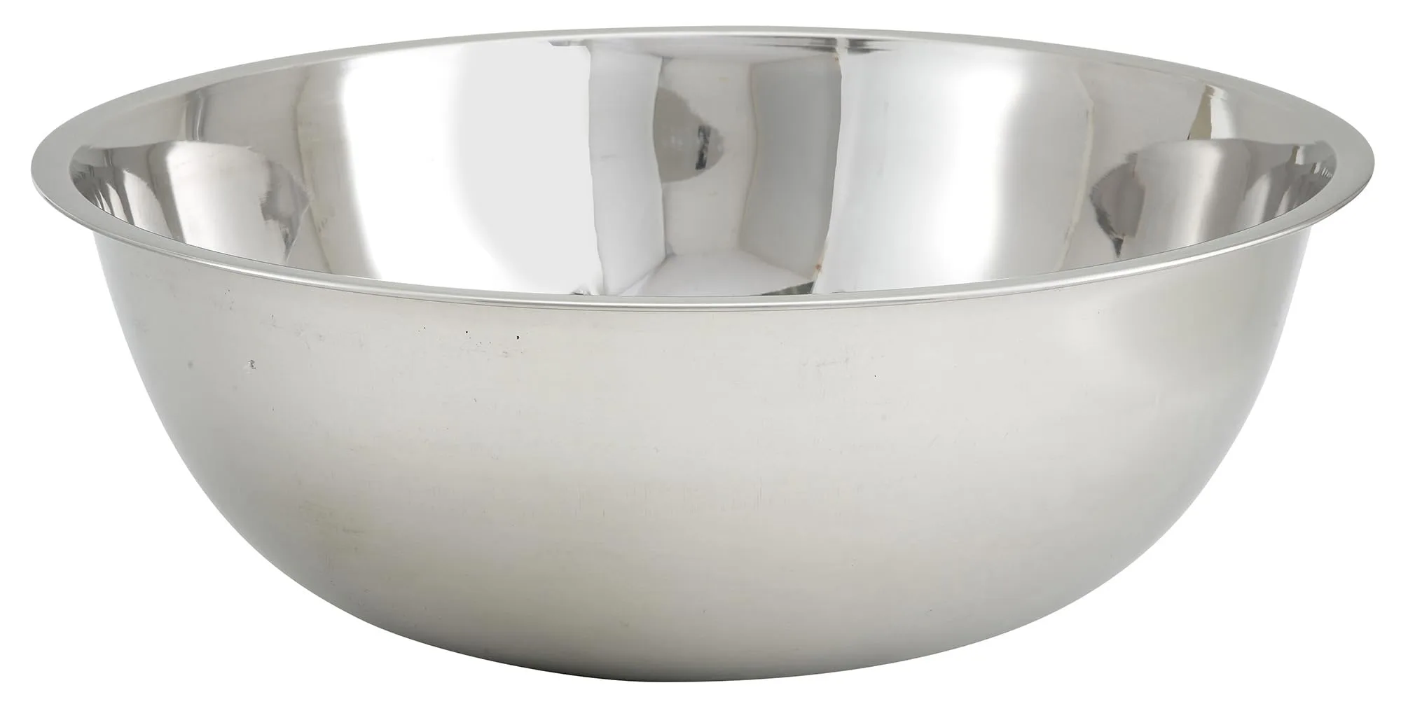 Winco 20 Quart Stainless Steel Mixing Bowl for Commercial Use