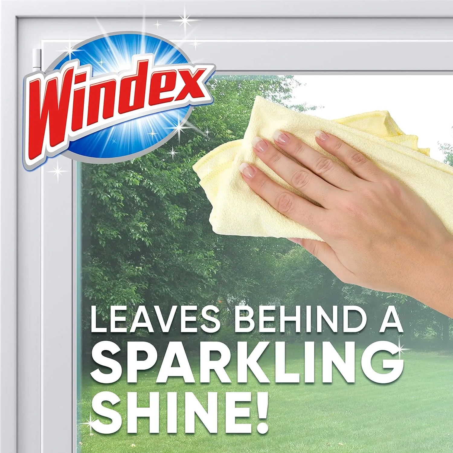 Windex Foaming Glass Cleaner - 19.7 fl oz (0.6 quart) - Streak-free, Versatile, Drip-free - White - 1 Each
