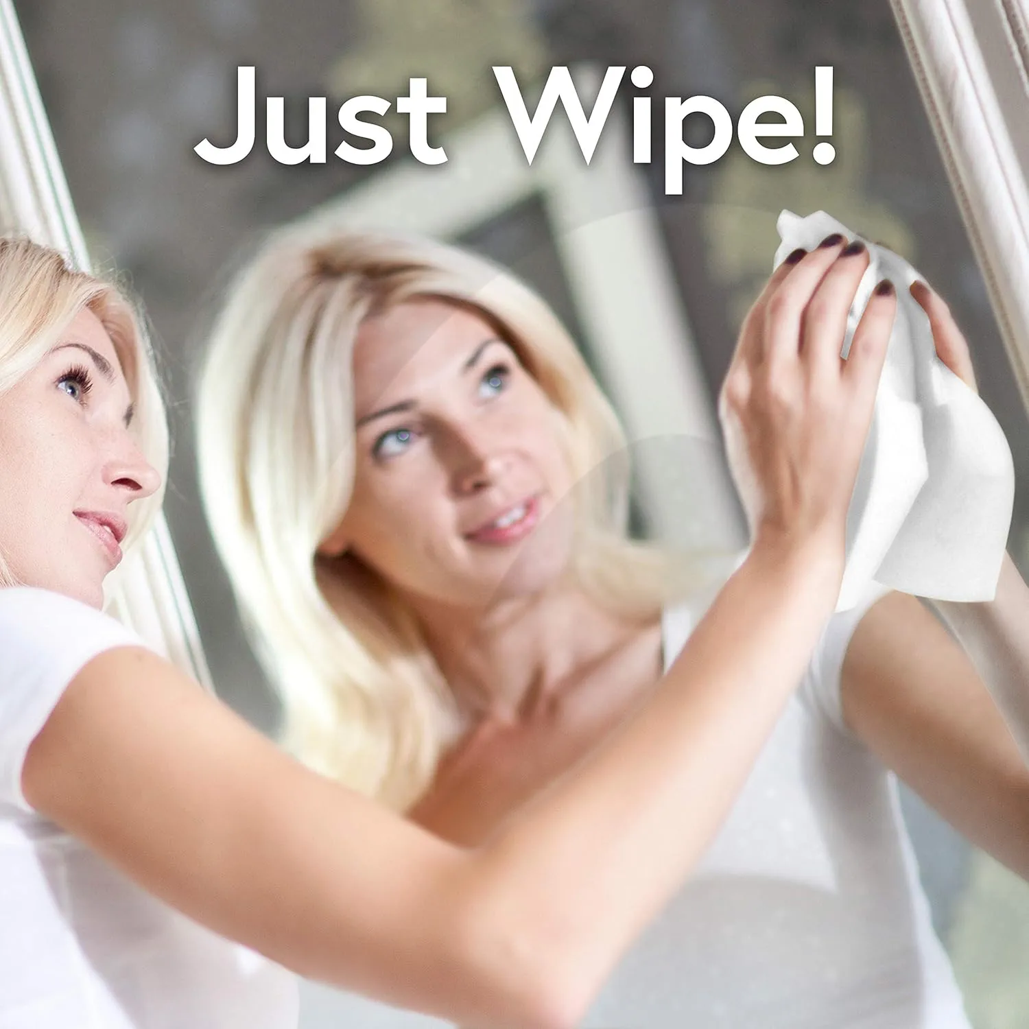 Windex Glass & Surface Wipes, Ammonia Free, Crystal Rain Scent, 38 Count