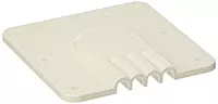 Winegard CE-4000 Cable Entry Plate, White - Quad Screw-In