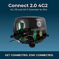 Winegard 434719 Connect 2.0 4G2 (WF2-435) 4G LTE and Wi-Fi Extender for RVs