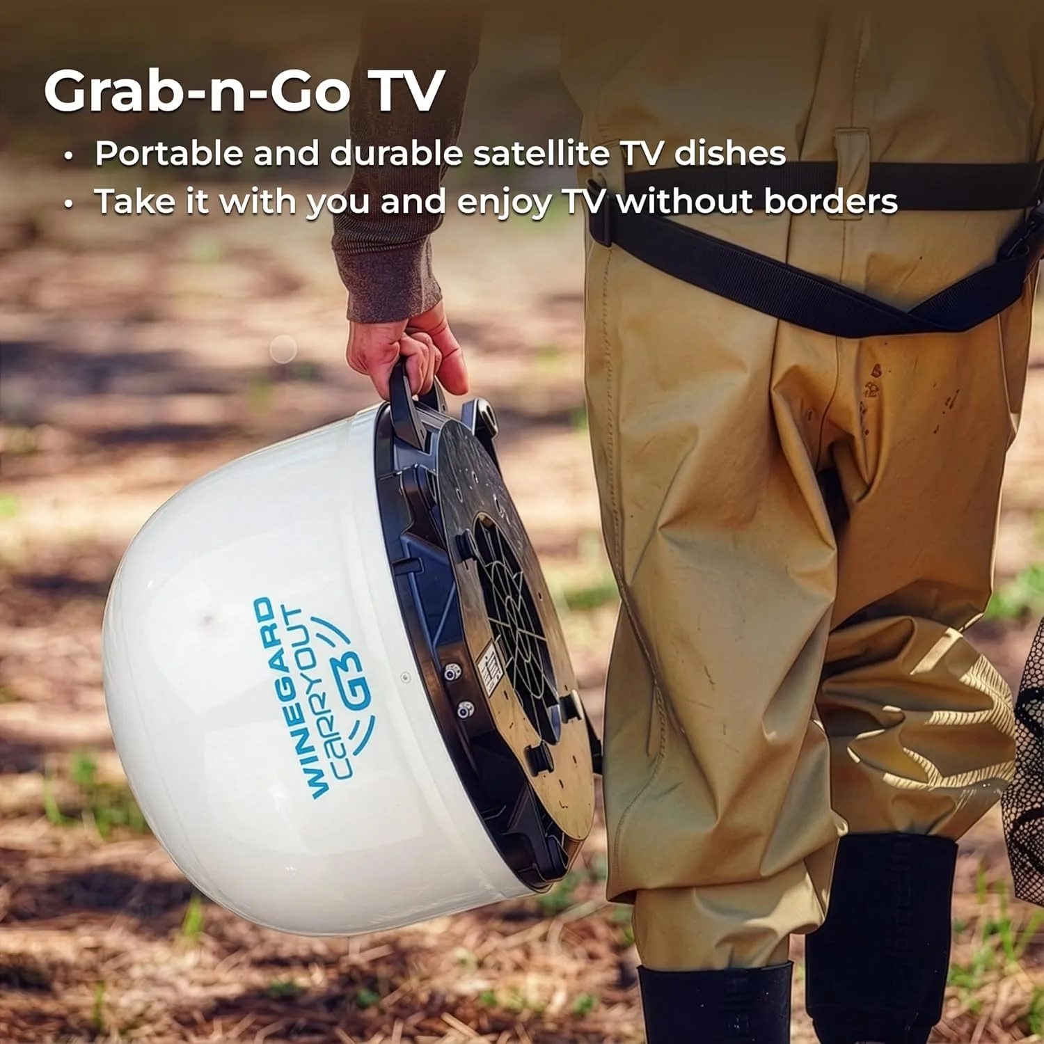 Winegard GM 9000 Carryout G3 Portable Automatic Satellite Antenna Portable Antenna