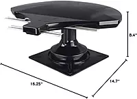 Winegard RZ-6035 Rayzar z1 RV TV Antenna - Black Full Unit