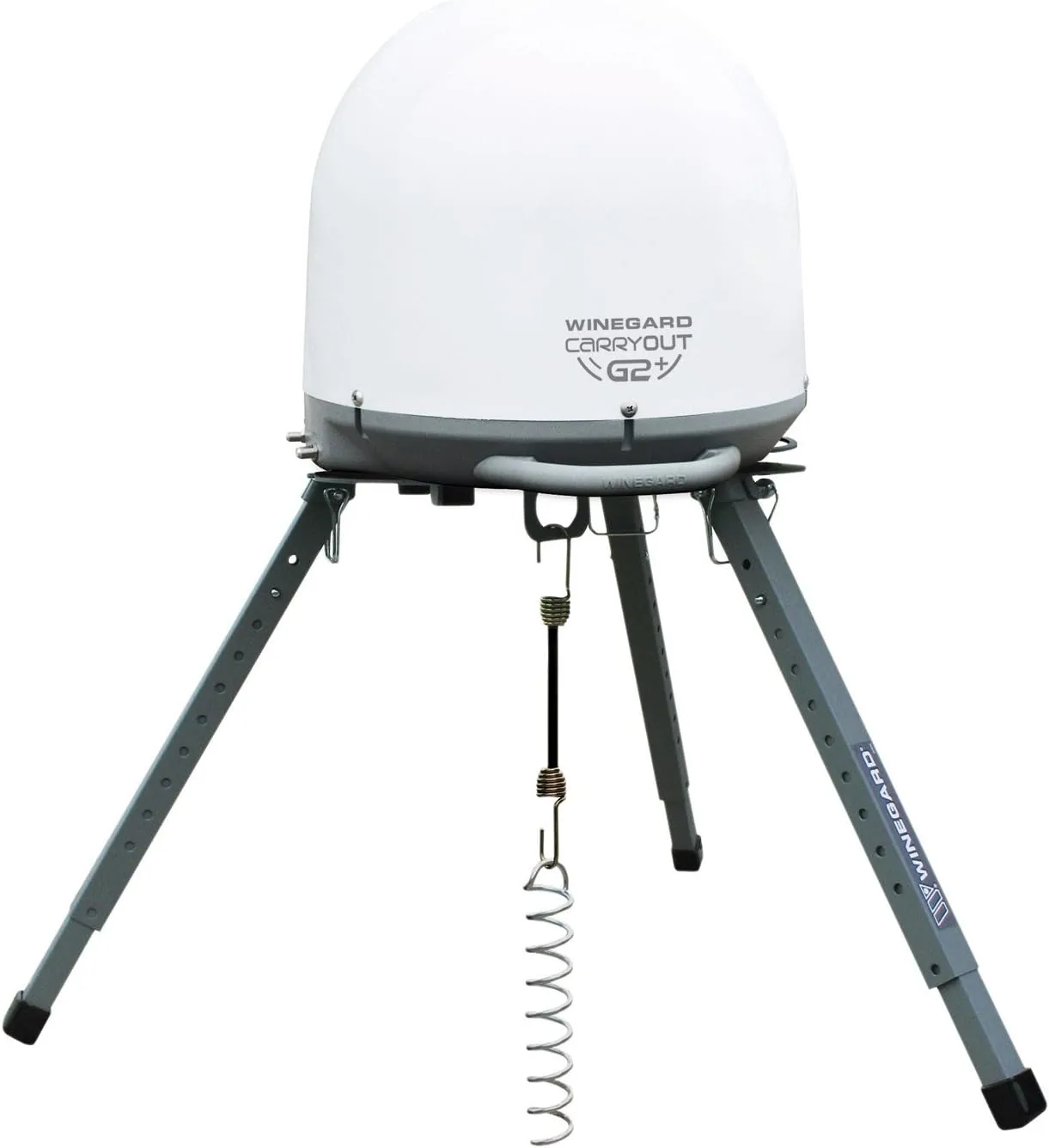 Winegard-11773 TR-1518 Satellite Tripod Mount (Compatible with Carryout, Pathway and Playmaker RV Satellite Antennas) - Adjustable Height, Gray