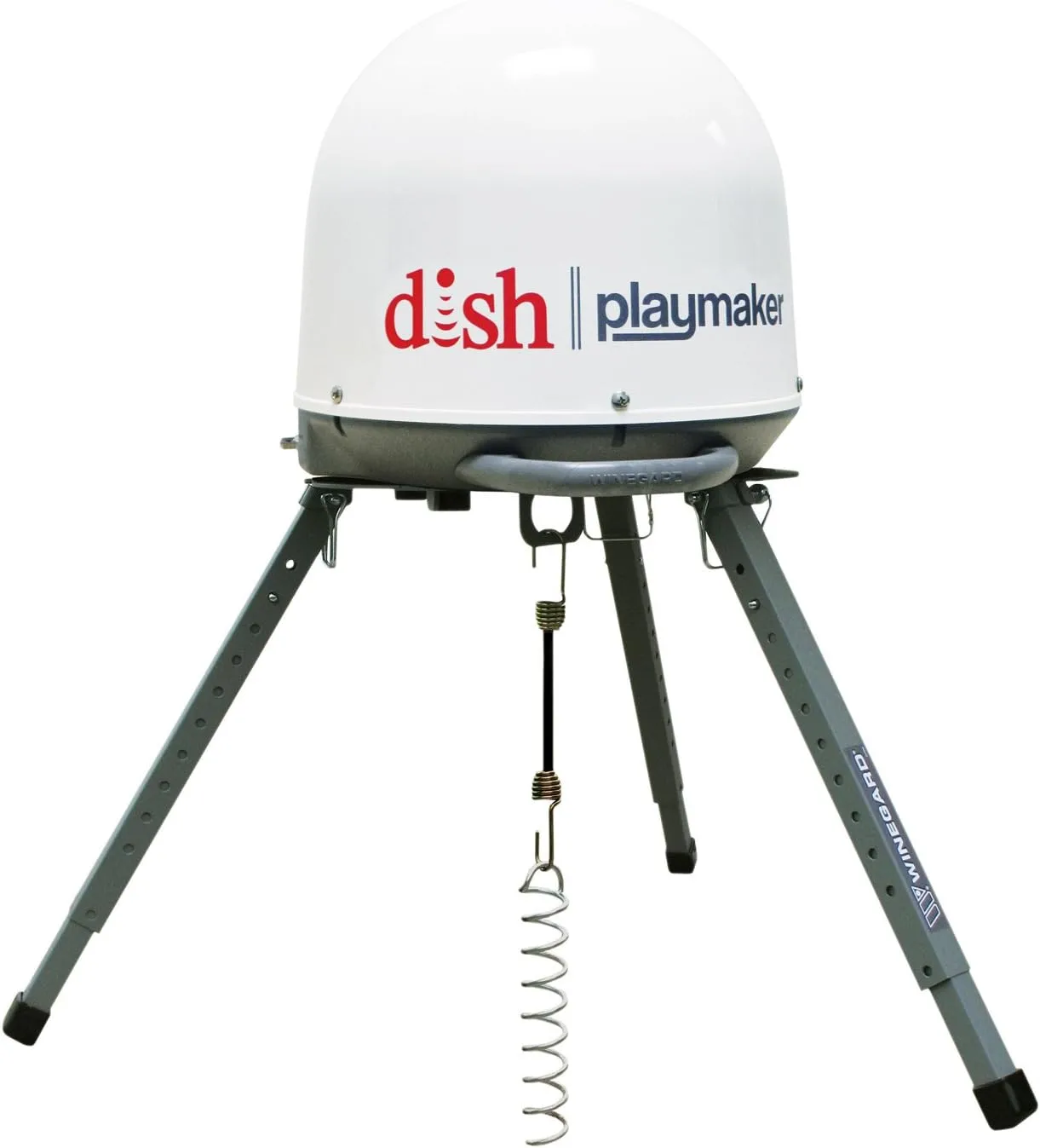 Winegard-11773 TR-1518 Satellite Tripod Mount (Compatible with Carryout, Pathway and Playmaker RV Satellite Antennas) - Adjustable Height, Gray