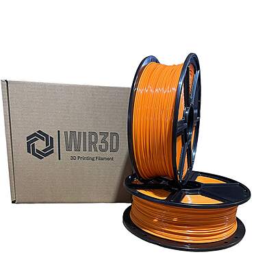 Wir3d PLA 1.75mm Filament – Orange