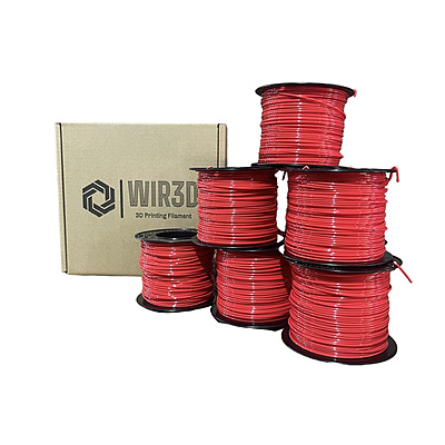 Wir3d PLA 1.75mm 200g Filament – Red