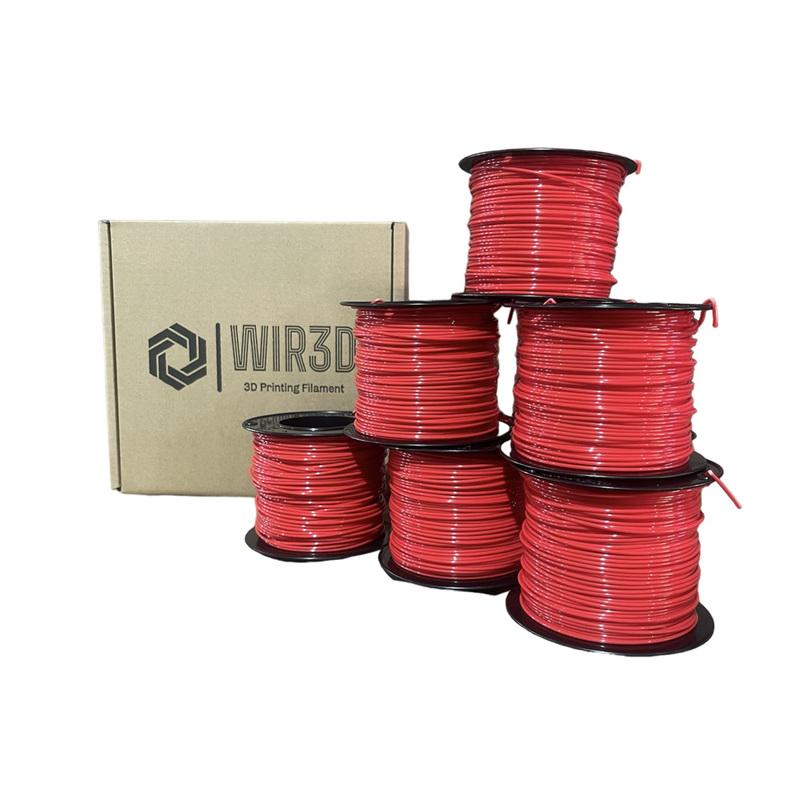 Wir3d PLA 1.75mm 200g Filament – Red Wir3d PLA 1.75mm 200g Filament – Red