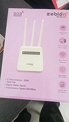 Zebion Wifi Router 503 5g Support