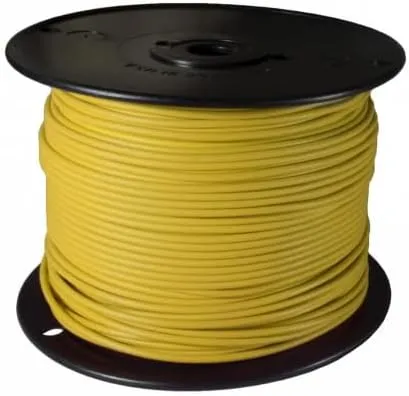 WirthCo 81030 Crosslink Primary Wire 14 AWG Yellow - 500 ft