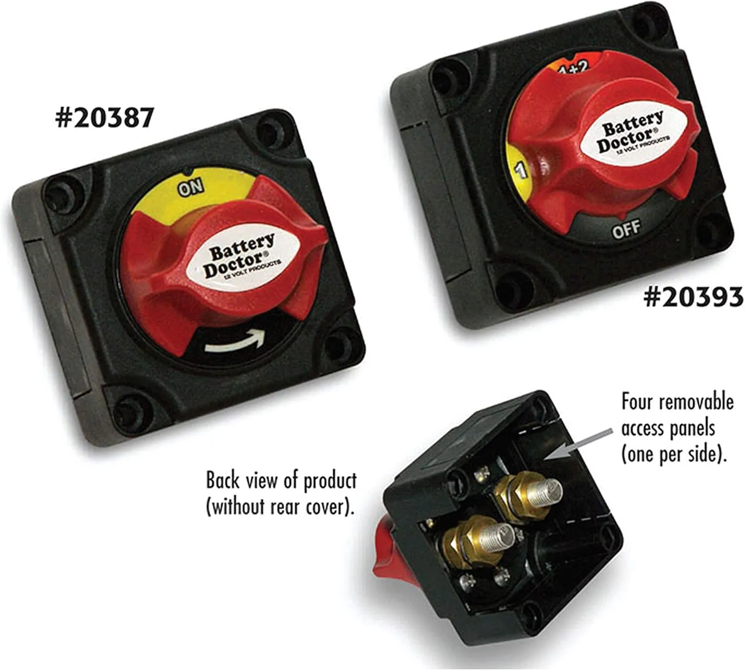 WIRTHCO Battery Doctor Mini Master Rotary Dial Disconnect Switch