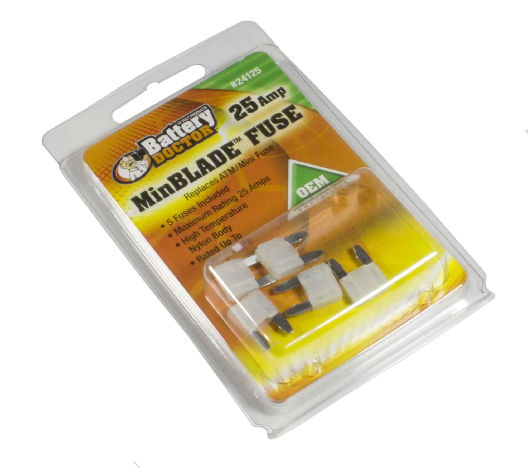 WirthCo 24125 25 Amp Min Blade Fuse