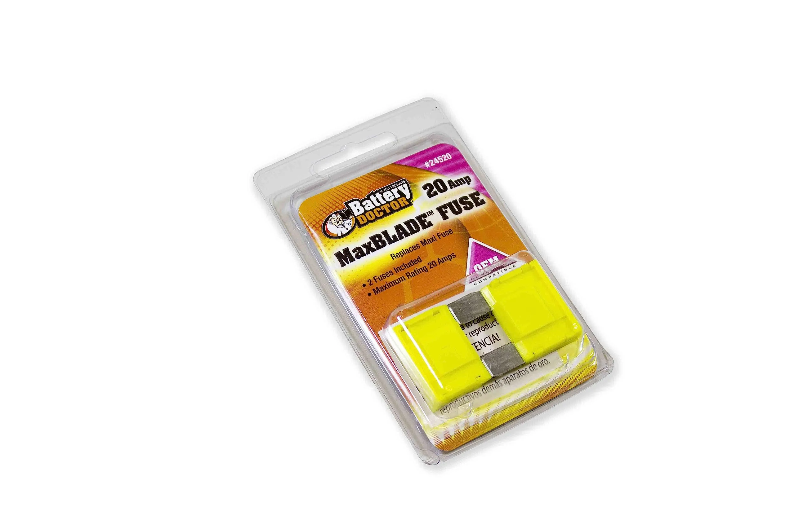 WirthCo 24520 Maxi Blade Fuse - 20A (2 Pack)