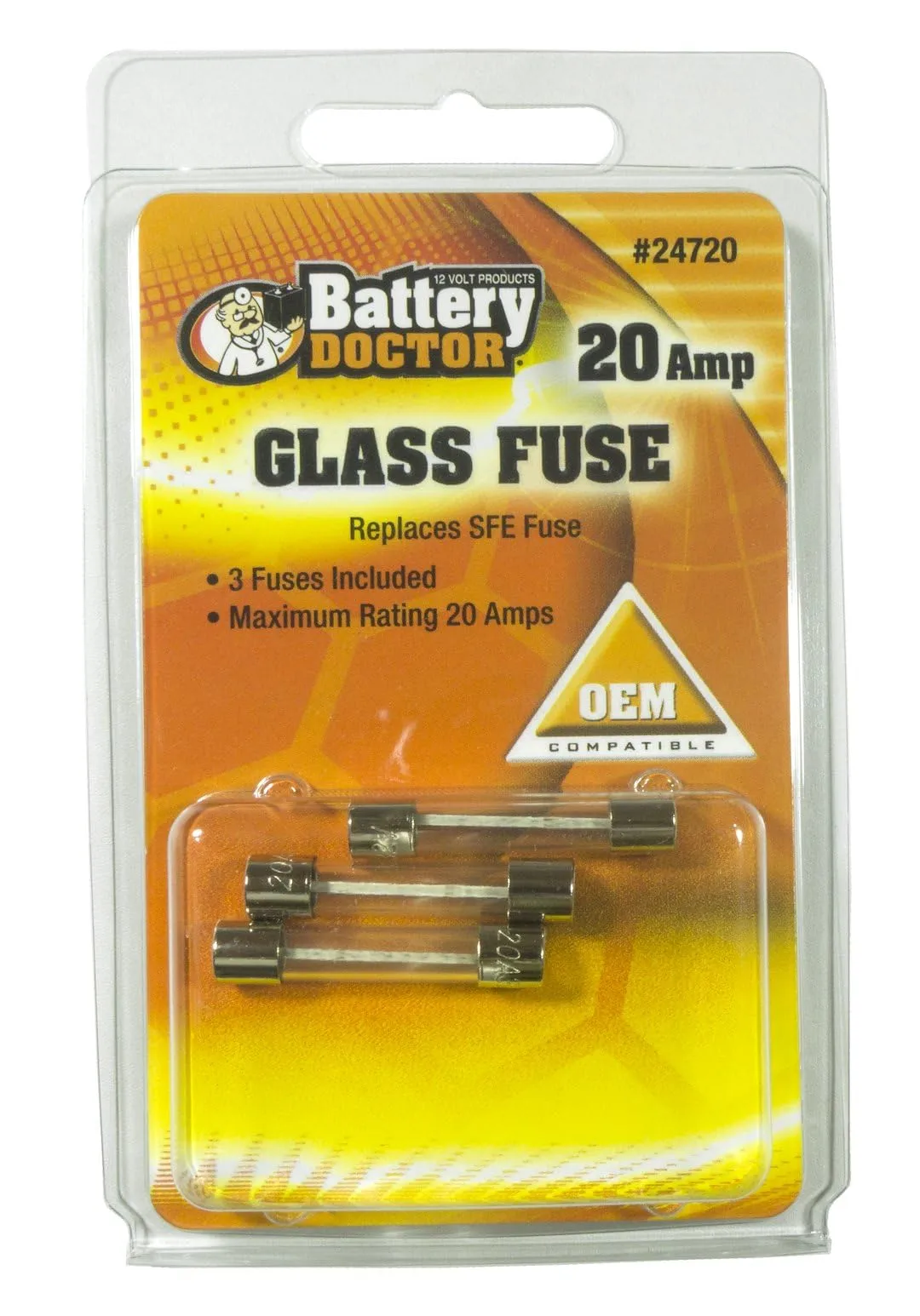 WirthCo 24720 SFE Glass Fuse, 4 Pack