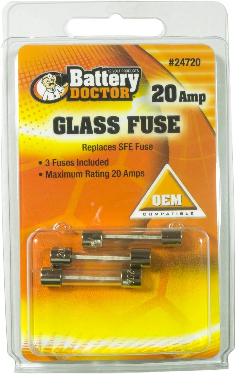 WirthCo 24720 SFE Glass Fuse, 4 Pack