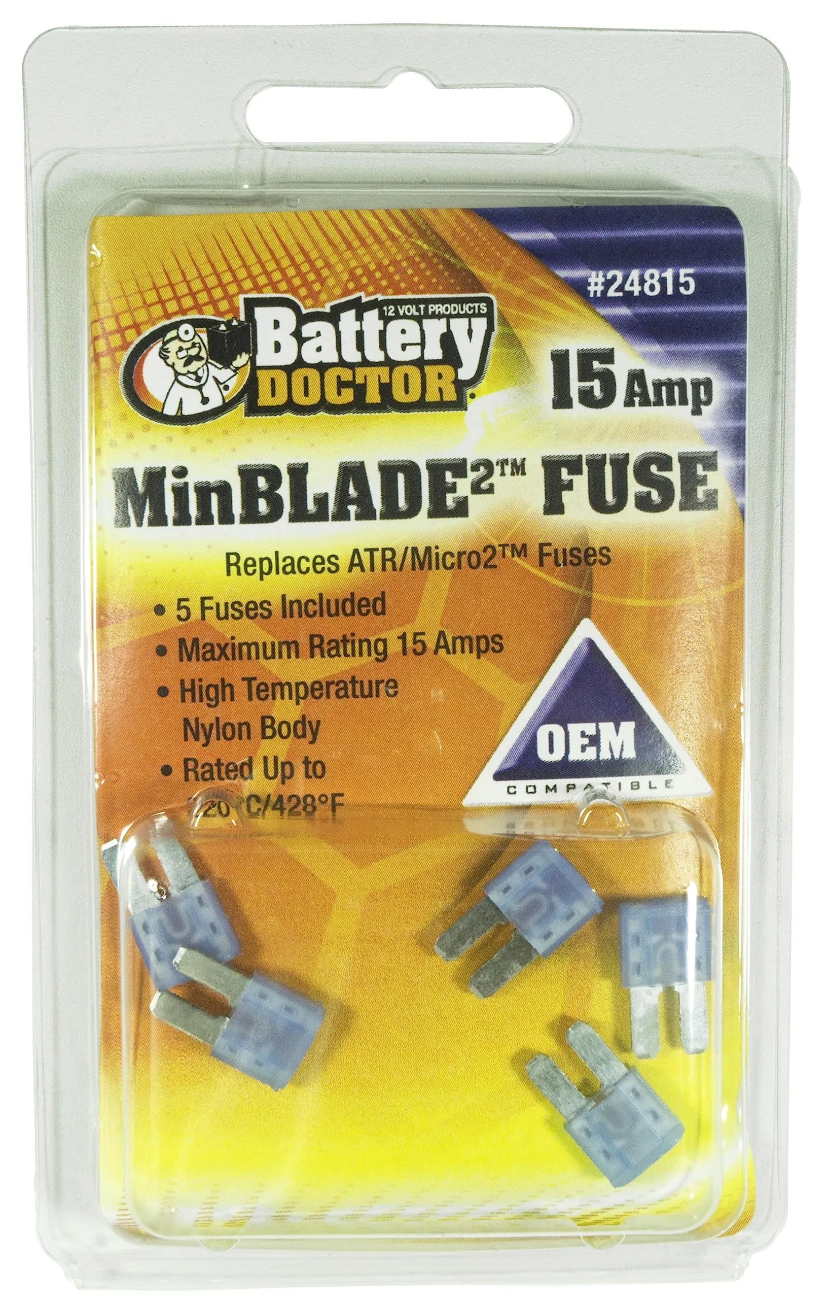 WirthCo Miniblade Fuse - 5-Pack