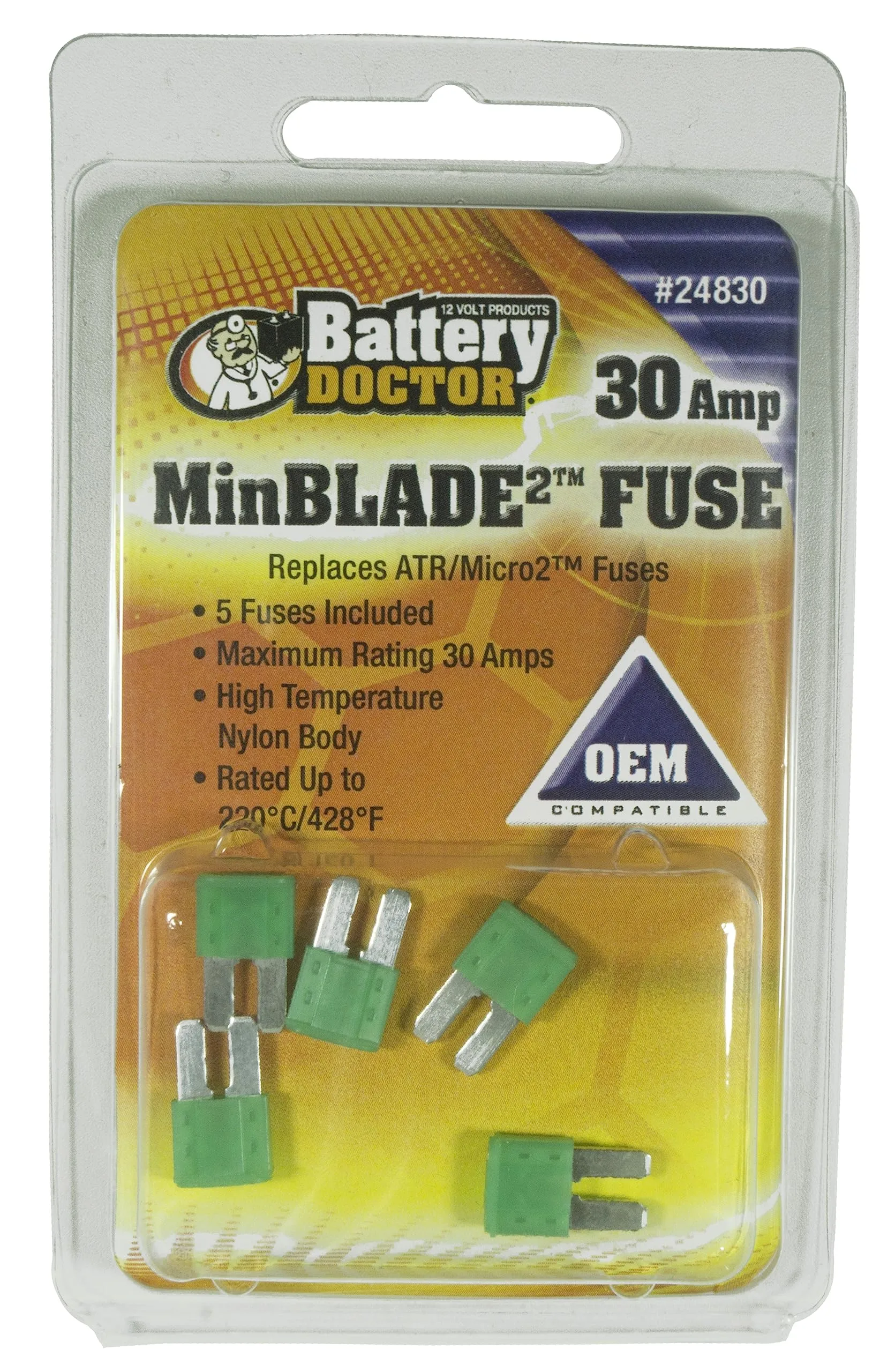 WirthCo Miniblade Fuse - 5-Pack