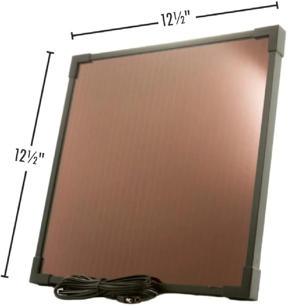 WirthCo 23143 Battery Doctor 5W Solar Panel Trickle Charger