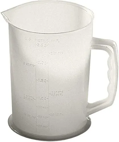 WirthCo Funnel King Heavy Duty Graduated Measuring Container with Spout