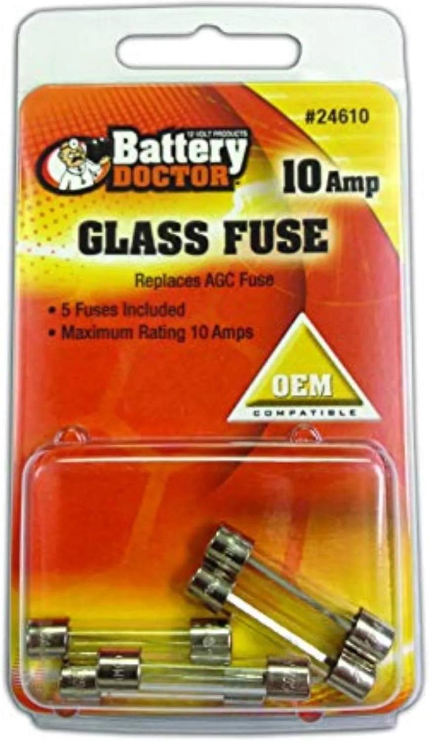 WIRTHCO 24602 AGC Glass Fuse 2 Amp