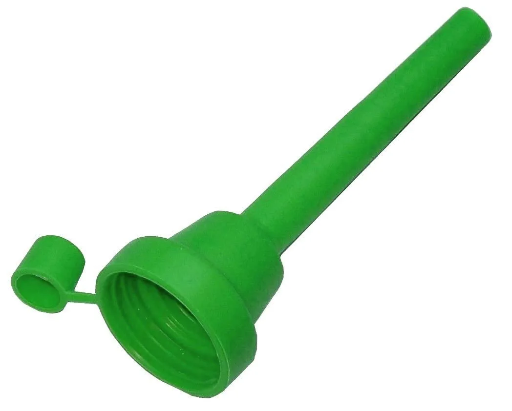 WirthCo 32157 TripleThread Flexible Spout Funnel with Cap - Fits Gallon/Quart/Pint