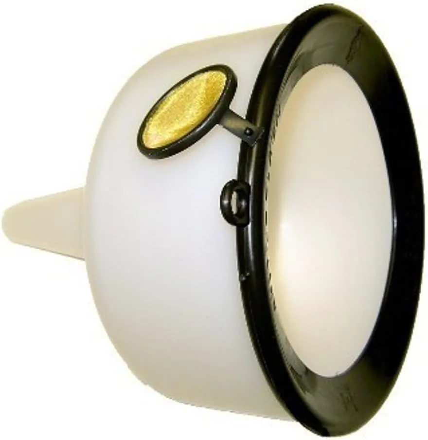 WirthCo Funnel King 144 oz. Extra Heavy Duty Polyethylene Funnel - Chemical Resistant, Anti-Splash, with Removable Filter (90190)